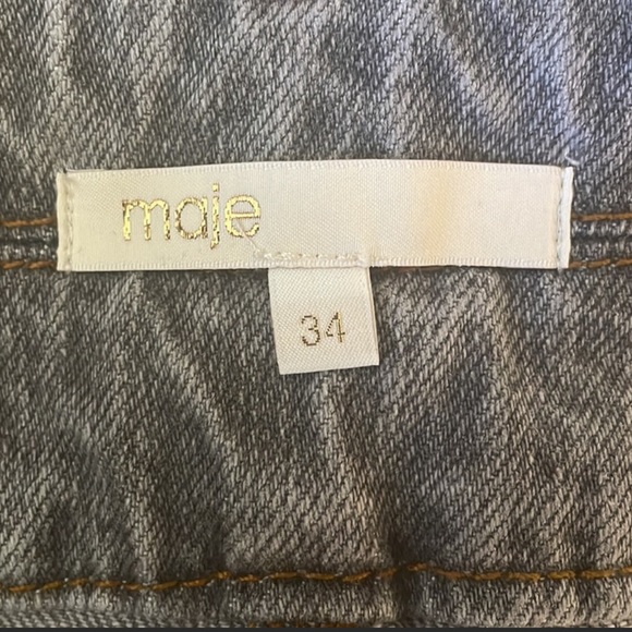 Authentic Maje denim gray skirt in size XS - Picture 7 of 12
